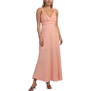 SELFIE LESLIE Zanzibar Surplice Neckline Maxi Dress